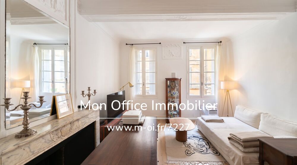 Vente Appartement Référence : 7227-NFI - Appartement 2 pièces rénové centre ville historique Aix en provence