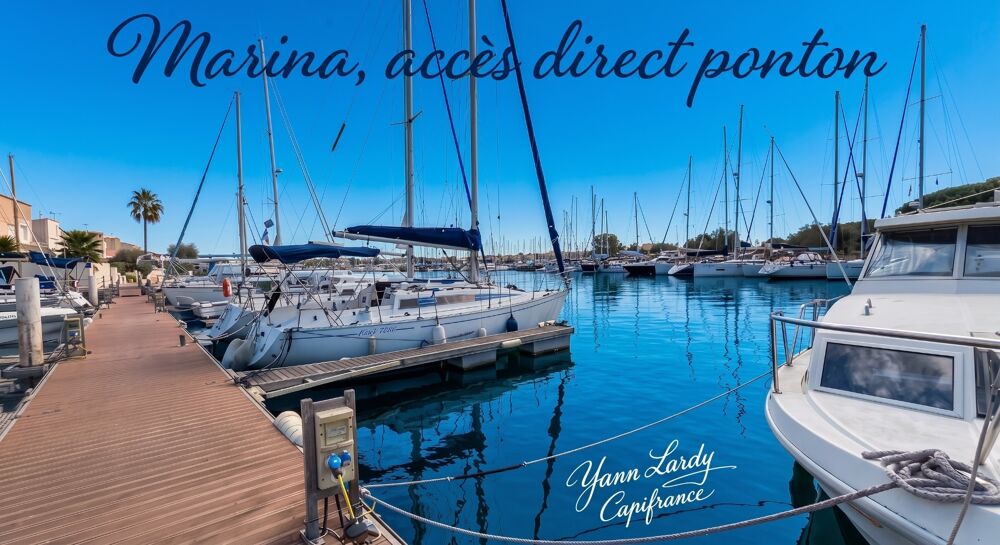 Vente Appartement ? RARE & PRIVILÉGIÉ : VÉRITABLE MARINA AVEC ANNEAU D'AMARRAGE PRIVATIF AU PIED DU BIEN – PROCHE CENTRE-PORT ? Le cap d agde