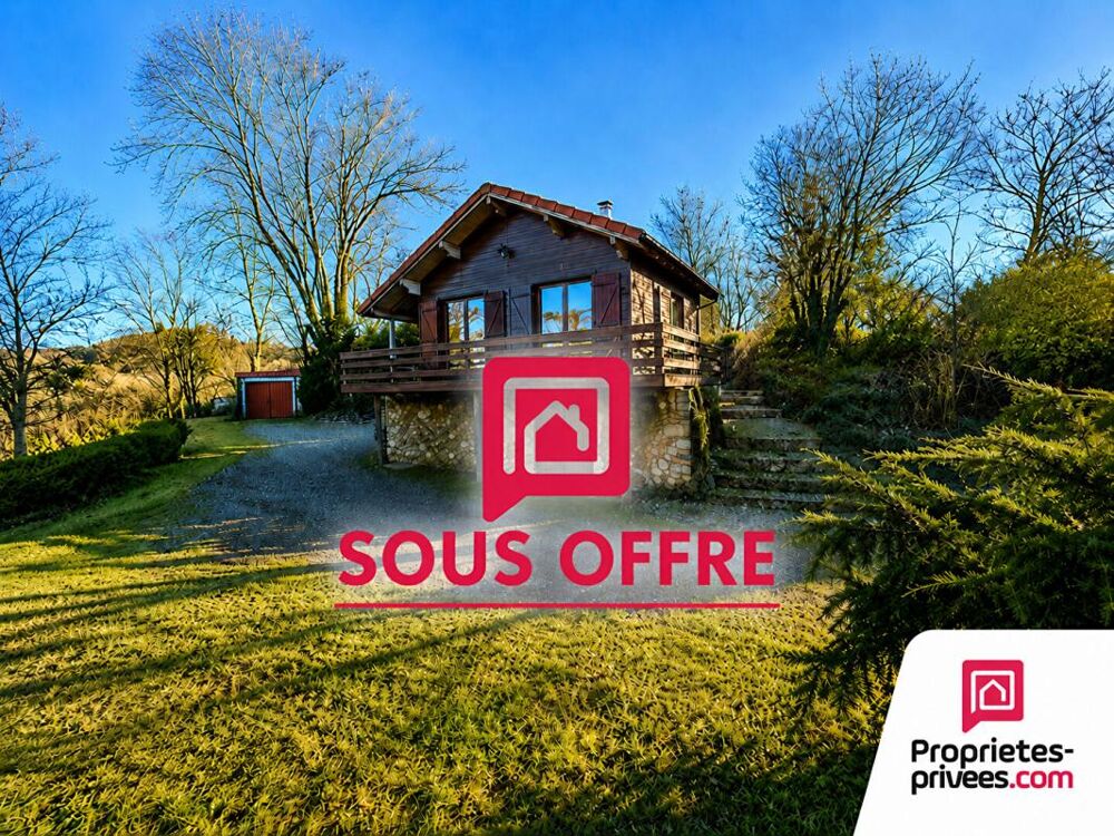 Chalet traditionnel en bois de 70 mètres