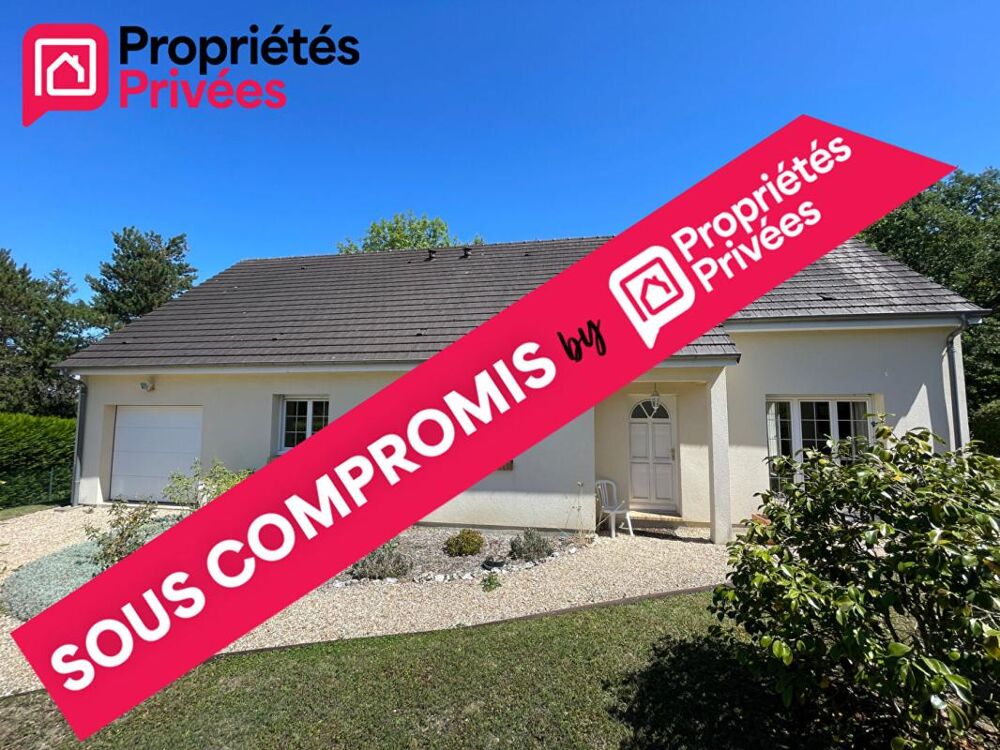Maison 5 pièce(s) 98m2 PLAIN-PIED 3 chambres garage Abri de jardin jardin 1500m2 287500 FAI
