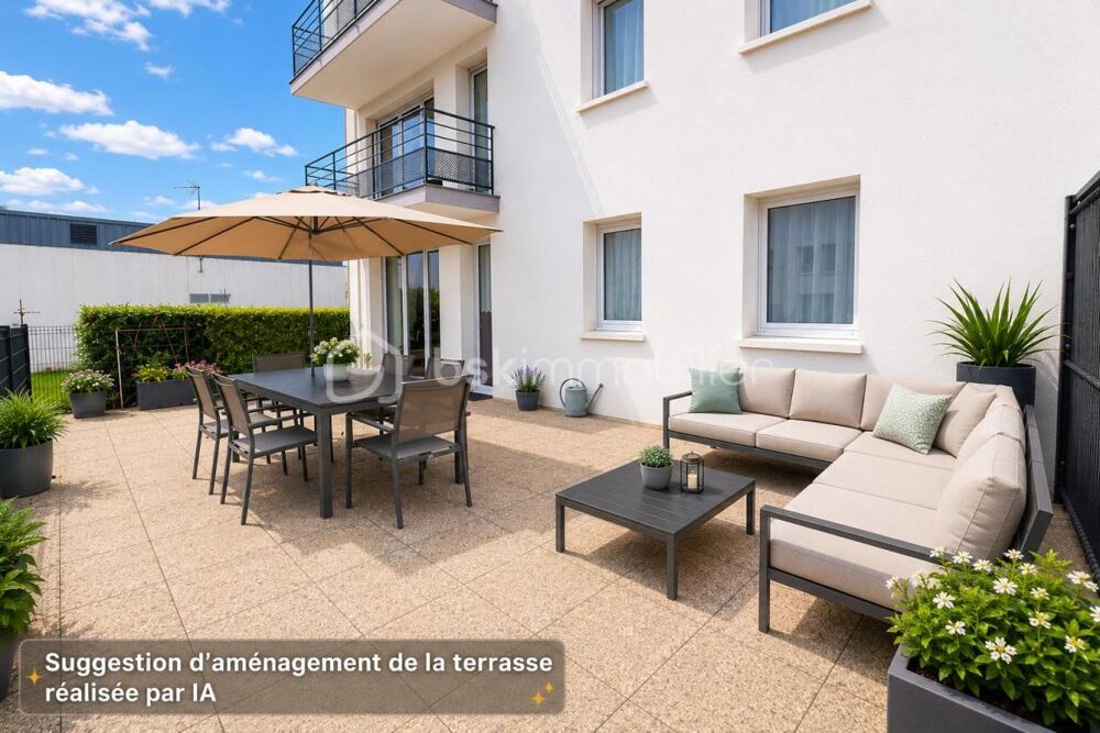 NOUVEAUTE / APPARTEMENT TERRASSE + JARDIN + GARAGE