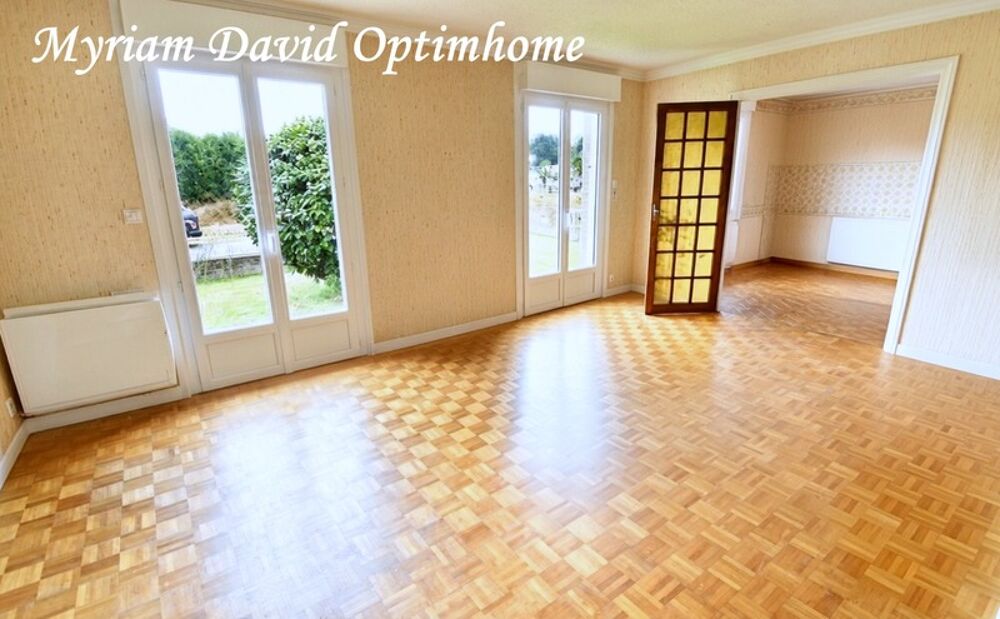 Vente Maison Maison 93 m² – 3 chambres – Sous-sol complet – Proche centre de Plouguernevel Plouguernevel