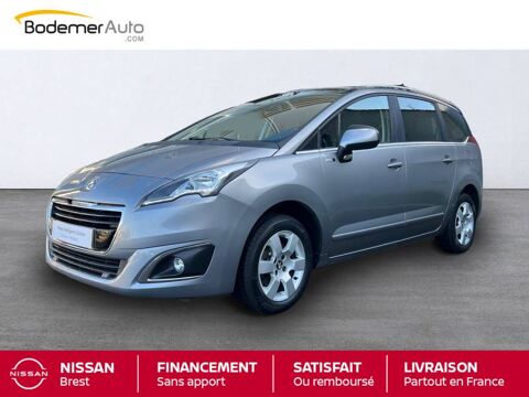 Peugeot 5008 1.2 Puretech 130ch S&S BVM6 7 Places Allure 2016 occasion Brest 29200