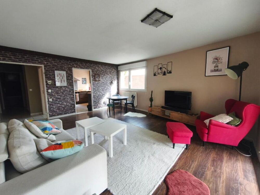 Location Appartement T3 MEUBLÉ avec loggia à CROIX Croix