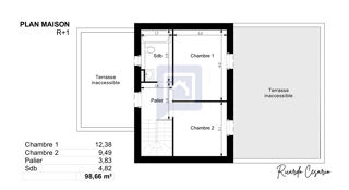  Maison  vendre 4 pices 98 m