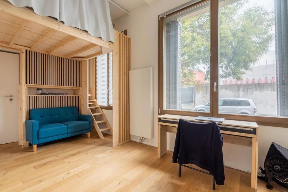 Vente Appartement Paris 20e - Studio meublé 19 m² avec mezzanine - DPE C Paris 20