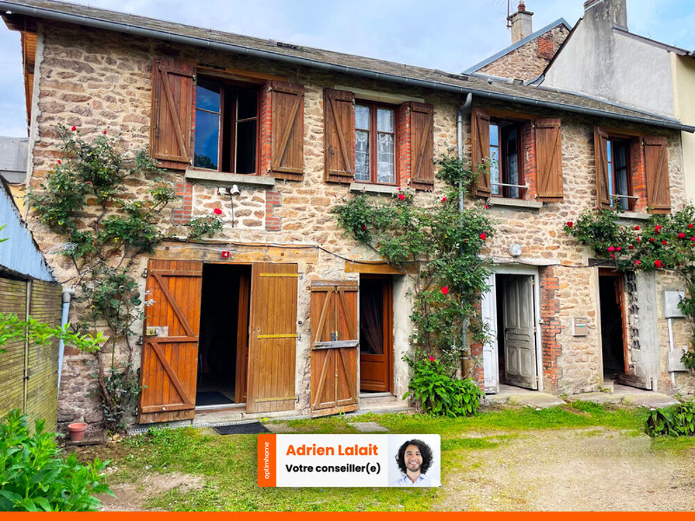 Maison de bourg à rénover de 125 m²  4 chambres  Jardinet  Garage