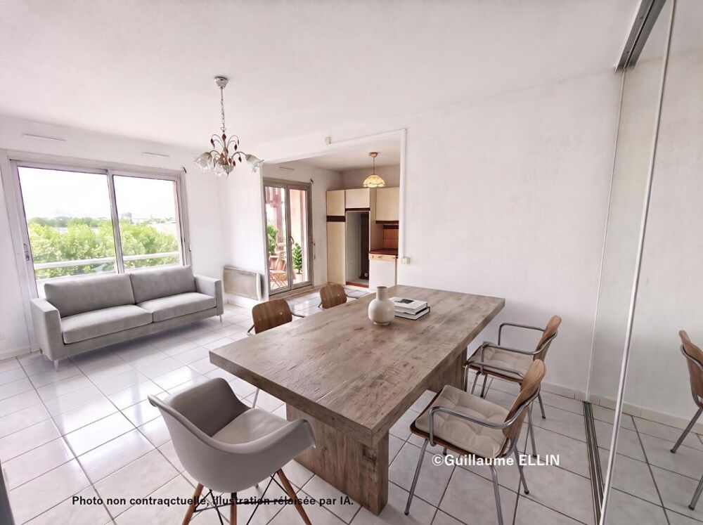 Vente Appartement T2 42 m2 + parking  + cave Perpignan