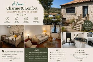  Appartement à louer 2 pièces 55 m²