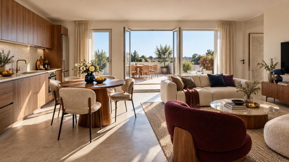 Vente Appartement CABRON BLANC : T3 AVEC GRANDE TERRASSE + PARKING Carbon blanc