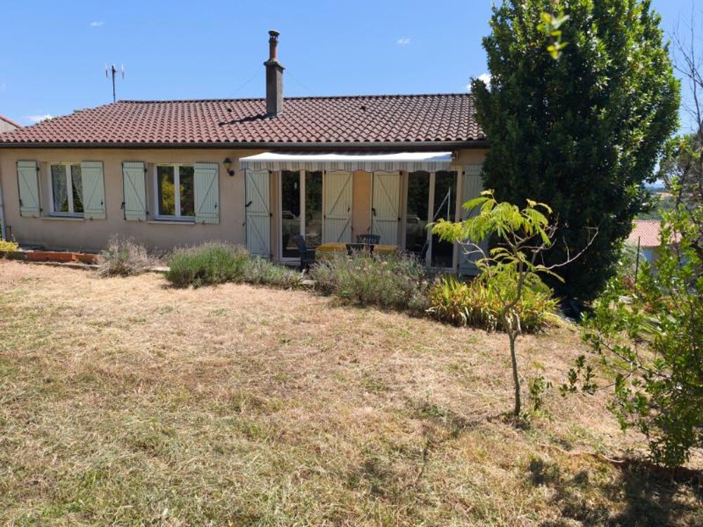 Vente Maison VILLA SUR SOUS SOL AVEC 2 TERRASSES ET JARDIN BURLATS Burlats
