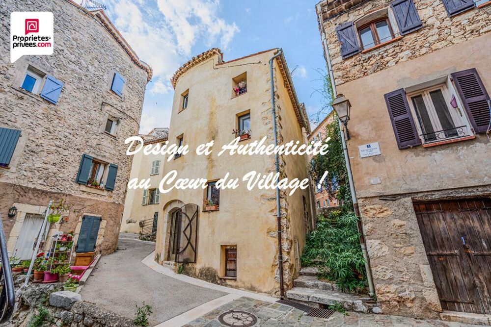 Vente Maison DESIGN ET AUTHENTICITE POUR CETTE MAISON DE VILLAGE UNIQUE ! Saint cezaire sur siagne