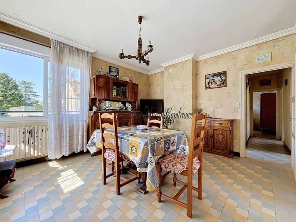 Maison à vendre 4 pièces LHOMME (72)-Maison de plain-pied à réinventer  Petit prix, emplacement idéal au coeur de Lhomme !