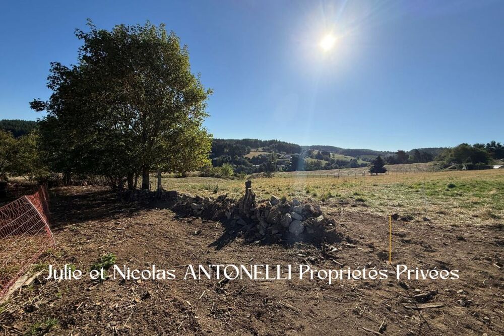 Vente Terrain SAINT JUST MALMONT 43240 Terrain  1806 m² dont 800m² constructibles hors lotissement Saint just malmont