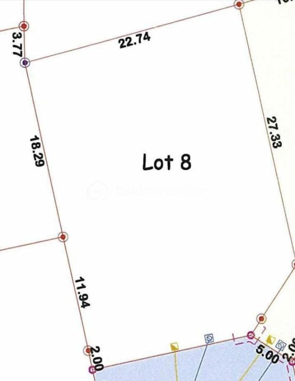 Vente Terrain TERRAIN CONSTRUCTIBLE VIABILISE Lavernat