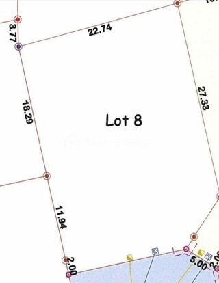  Terrain � vendre 727 m�