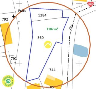  Terrain � vendre 1064 m�