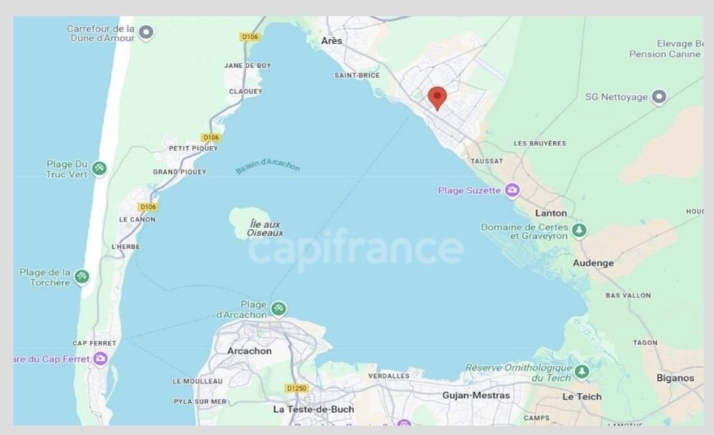 Vente Appartement Appartement à vendre 3 pièces ANDERNOS LES BAINS (33)-RARE-69M² -RDJ au calme-500M DU PORT- Andernos les bains