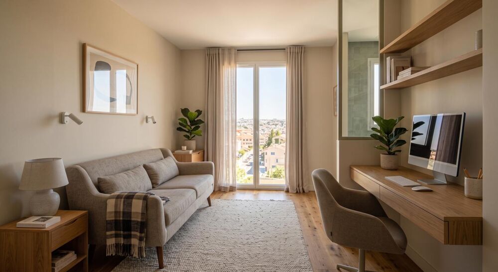 ****Superbe appartement 3 chambres en DERNIER ETAGE avec 3 TERRASSES 65 M2 et place de parking !!****