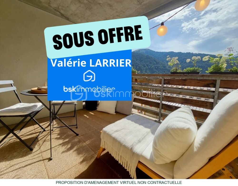 LA FOUX D'ALLOS : STUDIO 4 COUCHAGES + PLACE DE PARKING EXTERIEURE