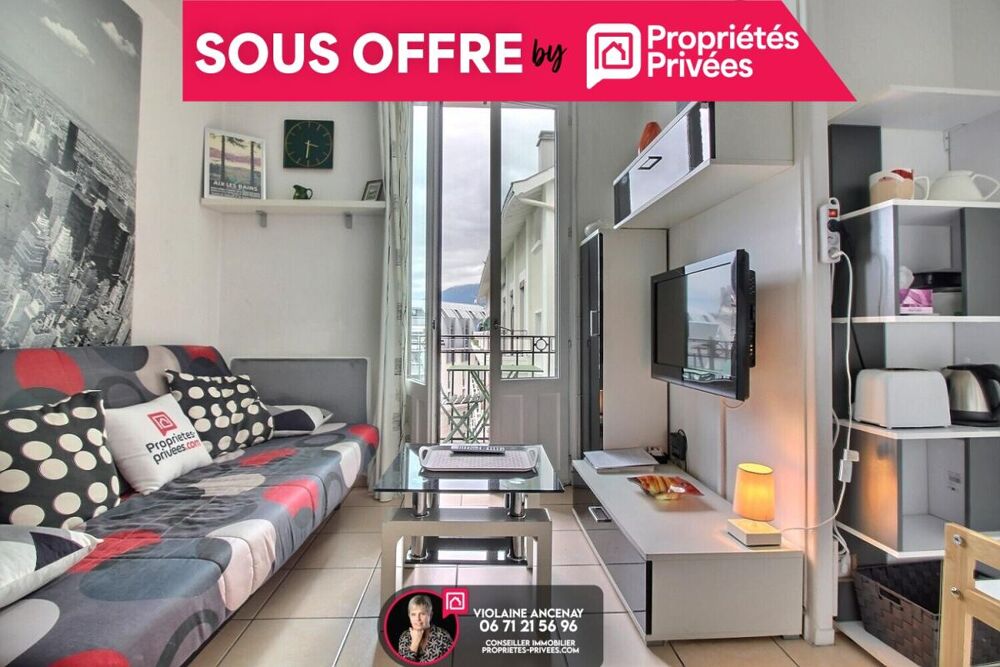 Appartement Aix Les Bains T1 bis, avec balcon et cave