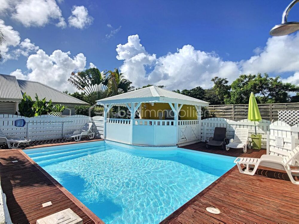 Vente Maison Bungalow 2 chambres petite copropriété avec piscine Saint francois
