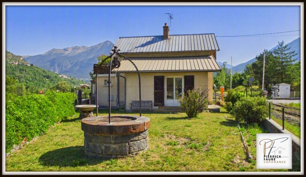 Maison atypique à Villar-Saint-Pancrace : jardin, dépendance et vue montagne