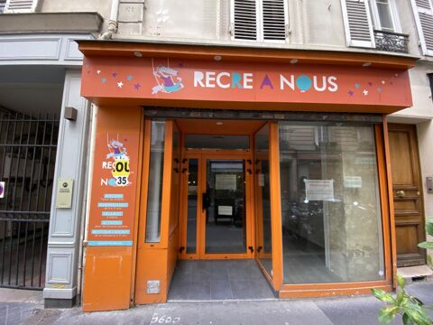 A louer boutique rue de Levis 3500 75017 Paris