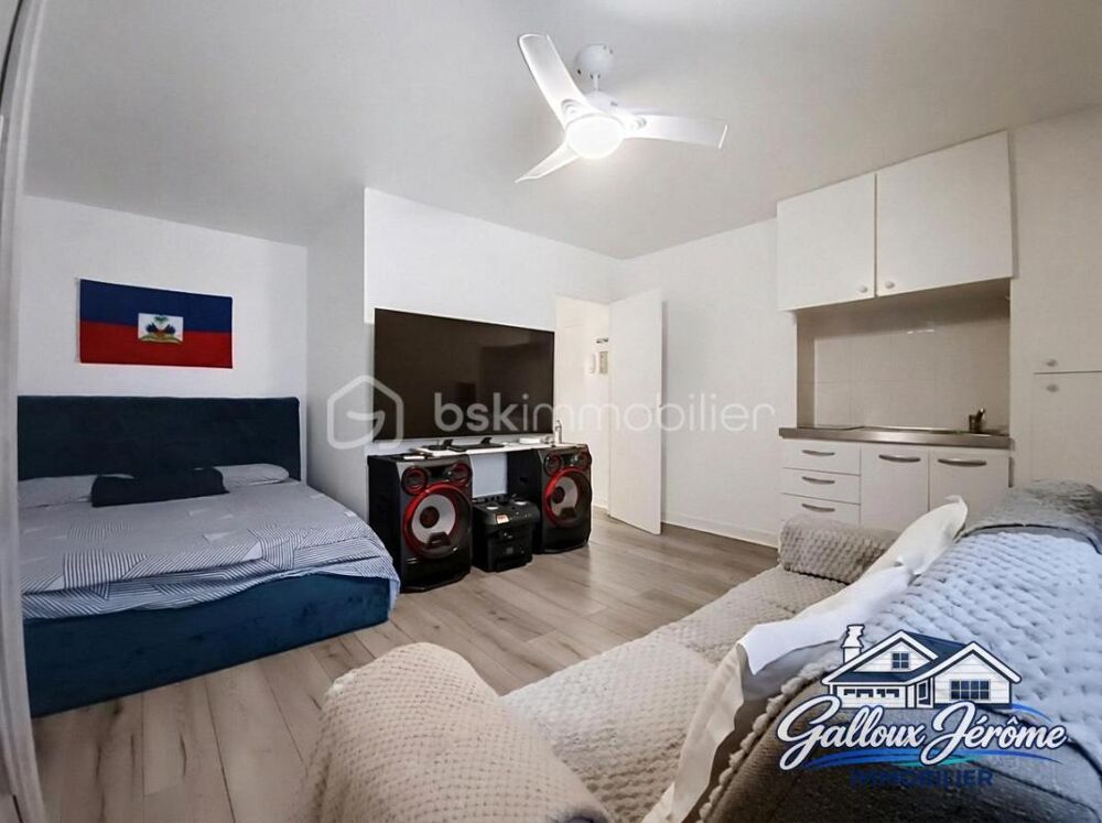 STUDIO 24,34 M²  CENTRE-VILLE DE GOUSSAINVILLE  STATIONNEMENT PRIVATIF SÉCURISÉ