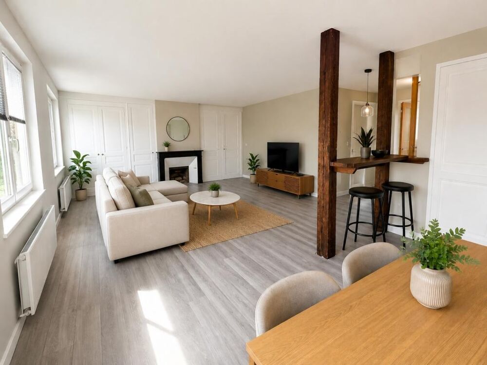 Vente Appartement T2 51 m² lumineux à rénover - Centre-ville Abbeville Abbeville