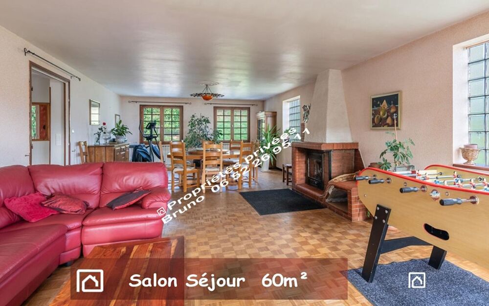 Vente Maison Maison 7 pièces 215 M² avec Grand Garage 134m² près de Couiza 11190 Montazels