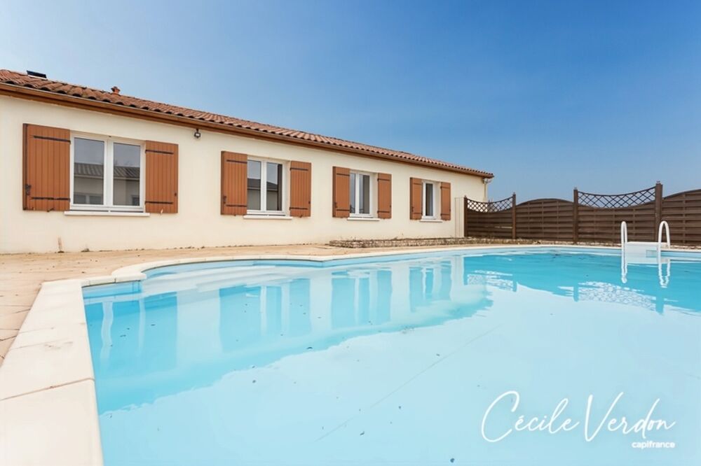 Maison 7 pièces avec piscine et dépendance à vendre à LAMONZIE SAINT MARTIN (24)