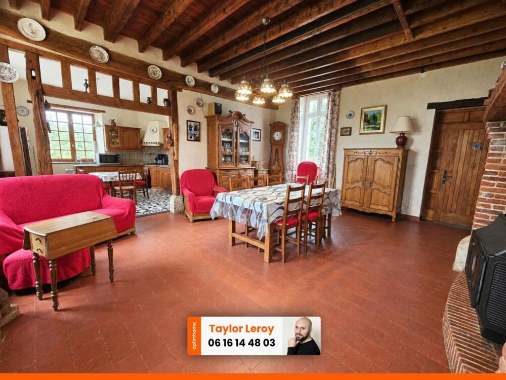 Vente Maison ? MANOIR DU XVIIe SIÈCLE – 16 000 m² DE TERRAIN – DÉPENDANCES Goderville