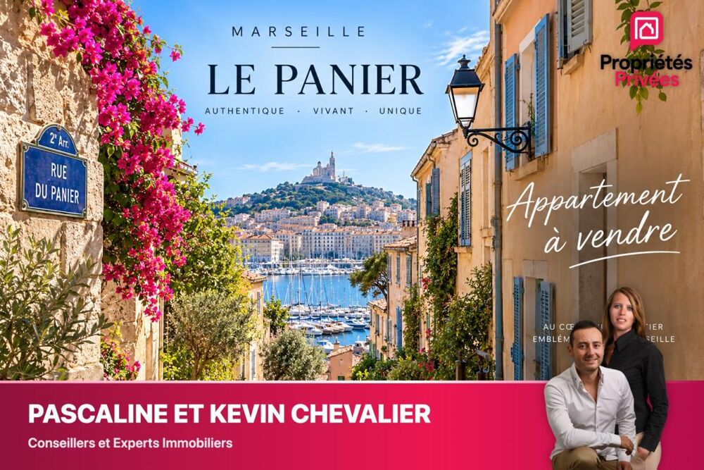 Vente Appartement T2 Exclusif au Panier  Petit immeuble, calme rare, idéal investisseur Marseille 2