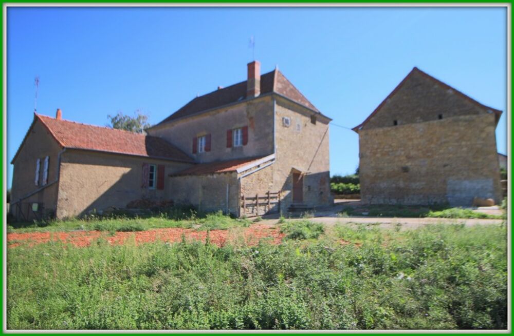 Vente Maison Dpt Sane et Loire (71),  vendre proche de LA CLAYETTE Maison 188 m, 9 pices, 6 chambres, terrain 2285 m La clayette