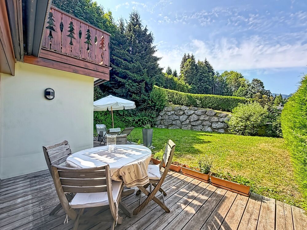 A VENDRE - Appartement T4 en rez de jardin - MEGEVE