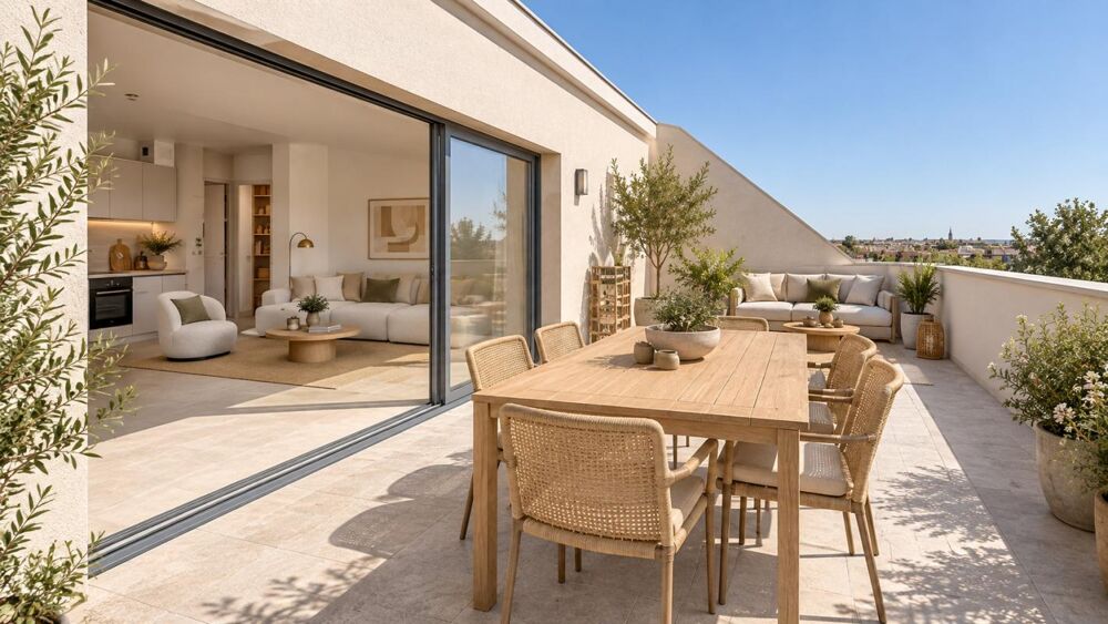 Vente Appartement BORDEAUX CHARTRONS – T3 AVEC 2 EXTÉRIEURS ET PARKING Bordeaux