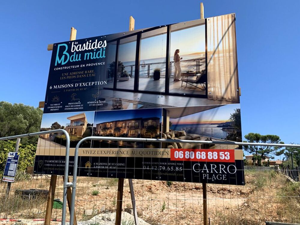 Vente Villa Villa front de mer Carro Martigues