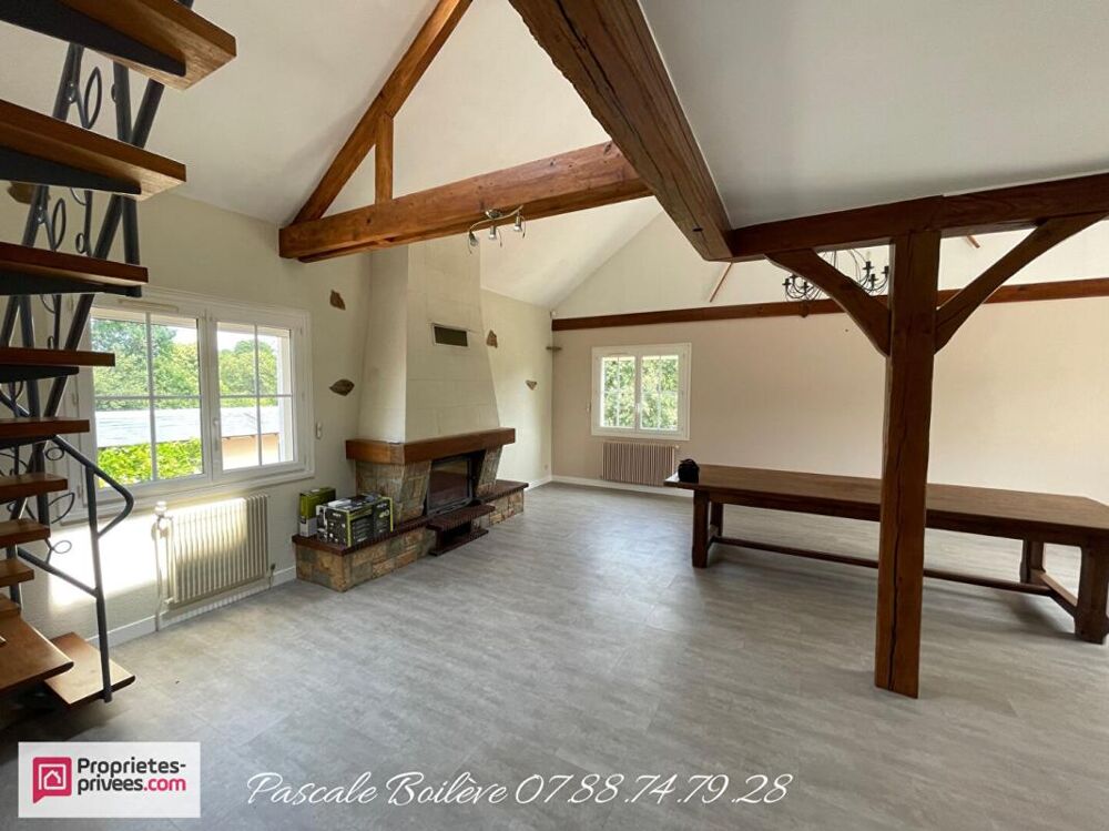Vente Maison Charmante maison sur sous-sol avec terrain de 16 612 m² (possibilité jusqu'à 7 ha)- MOULIHERNE (49390) Mouliherne