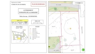 Vente Terrain Terrain de 1 187 m² - Gourbera - calme, nature, exposition Sud et libre de constructeur Gourbera