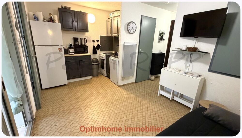 Vente Appartement CAP D'AGDE – SECTEUR PINÈDE – STUDIO CABINE EN REZ-DE-JARDIN AVEC PARKING ET GRAND EXTÉRIEUR Le cap d agde