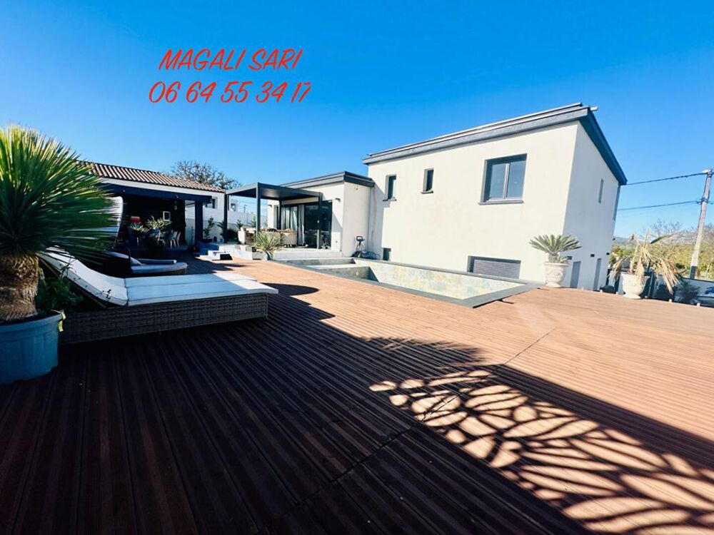 Villa Salindres 8 pièce(s) 185 m2 + Piscine Pool House