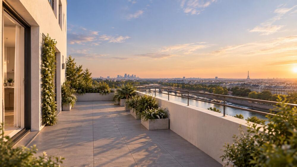 Vente Appartement 2 PIECES LUMINEUX VUE TOUR EIFFEL Paris 14