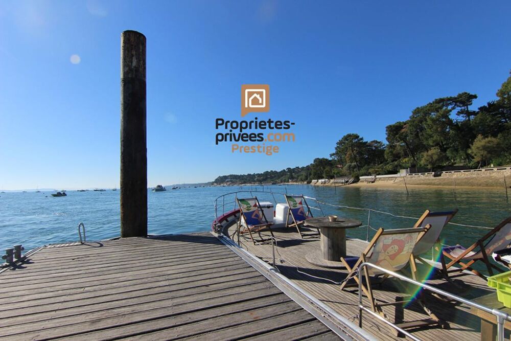 Dept 33 - CAP FERRET - LE CANON / PIRAILLAN - Maison Architecte Vue Mer 5 pièce(s) 113 m2 sur un terrain de 1187m2