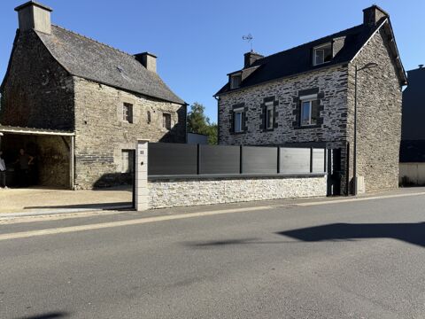   Maison rénovée avec seconde bâtisse à fort potentiel – Plussulien (22320) Maison - 4 pièce(s) - 95 m²