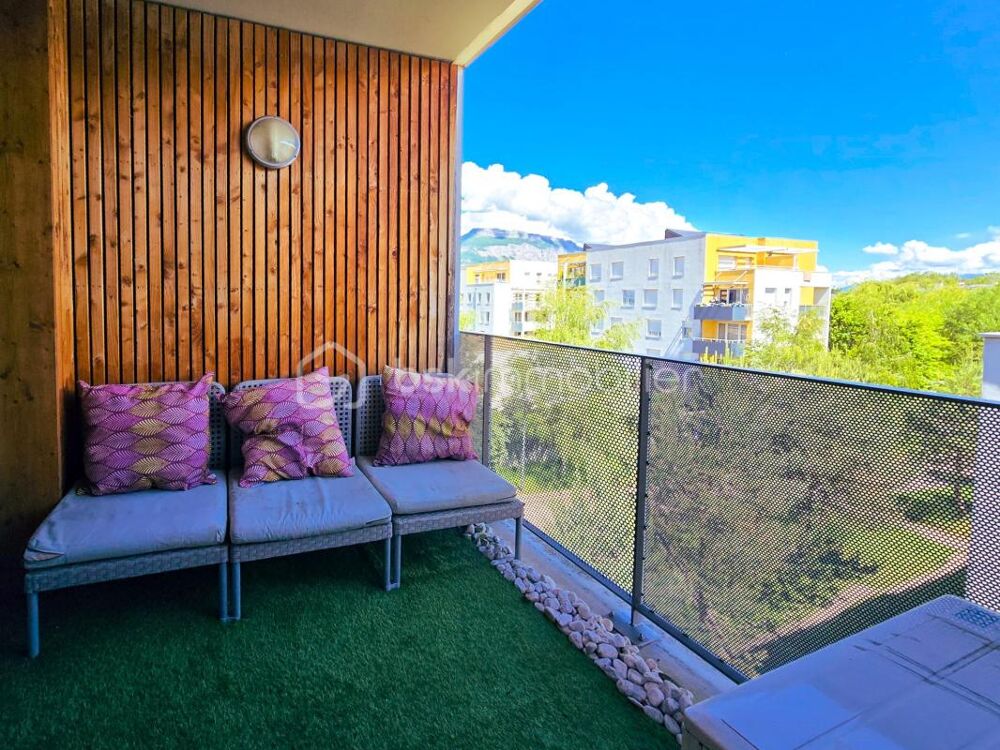Vente Appartement Grenoble 38100 – Appartement T4 meublé avec terrasse, cave et garage possible en sus Grenoble