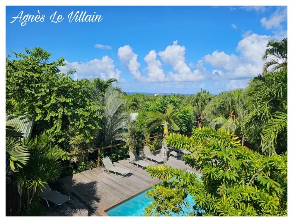 Vente Maison Maison Vue Mer & 4 Logements à 800 m de la Plage Deshaies