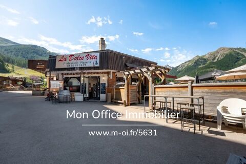 R&eacute;f&eacute;rence : 5631-MBE. - Fond de commerce de Restauration - Centre Station 1650 - Terrasse 200m&sup2; 252000 05200 Les orres