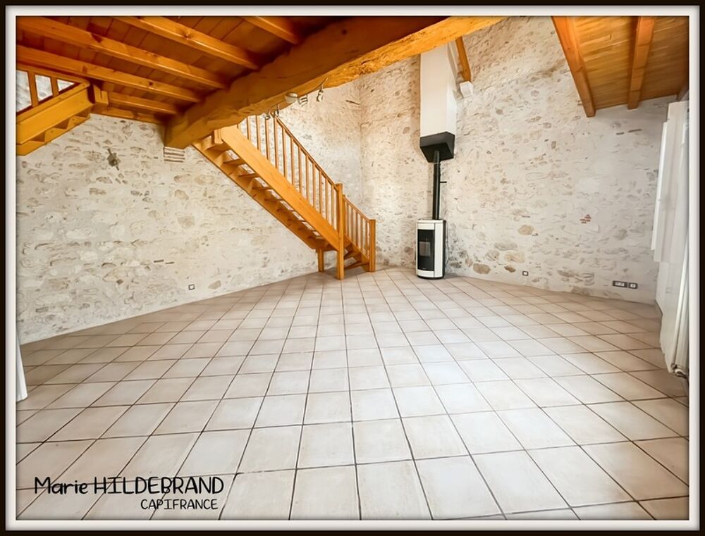 Maison de village de 120m² habitable sans jardin