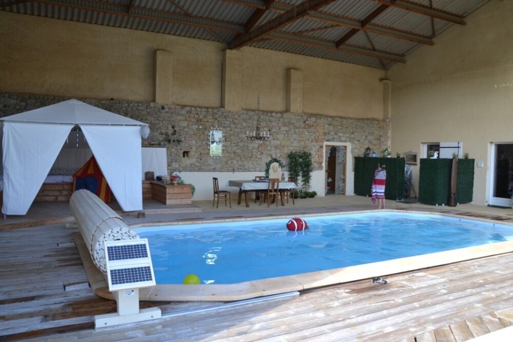 Vente Maison Maison de campagne de caractère – 186 m² – Piscine chauffée – Dépendances Mazerolles du razes
